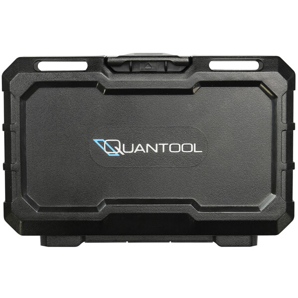 QUANTOOL Bit- & Bohrer-Satz, 37-teilig, in Kunststoffbox