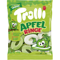 Trolli Fruchtgummi APFELRINGE, 150 g Beutel