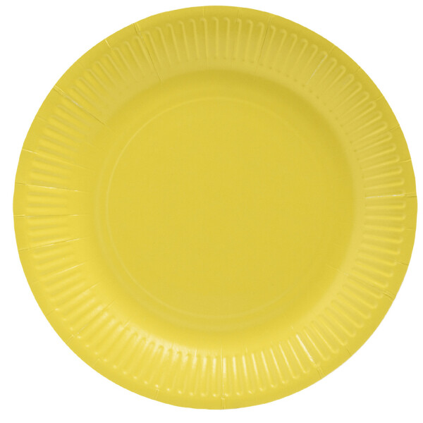 PROnappe Papp-Teller, rund, 230 mm, rosa