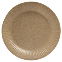 PROnappe Papp-Teller, rund, 230 mm, rosa