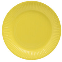 PROnappe Papp-Teller, rund, 230 mm, rosa