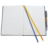 sigel Notizbuch Linescape, DIN A5 hoch, kariert, hellgrau