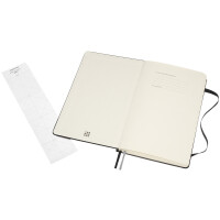 MOLESKINE Skizzenbuch Bullet Notebook,L A5, 120g qm, schwarz