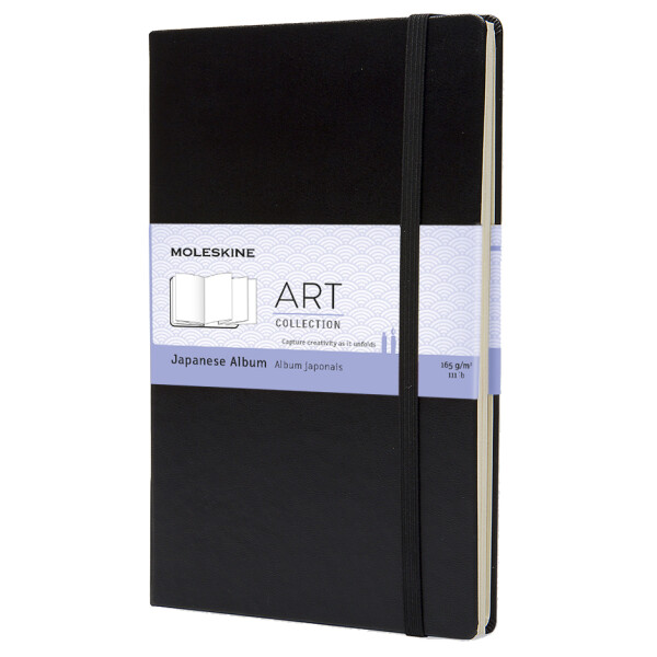 MOLESKINE Japanisches Album, 165g qm, L A5, Hardcover, sw