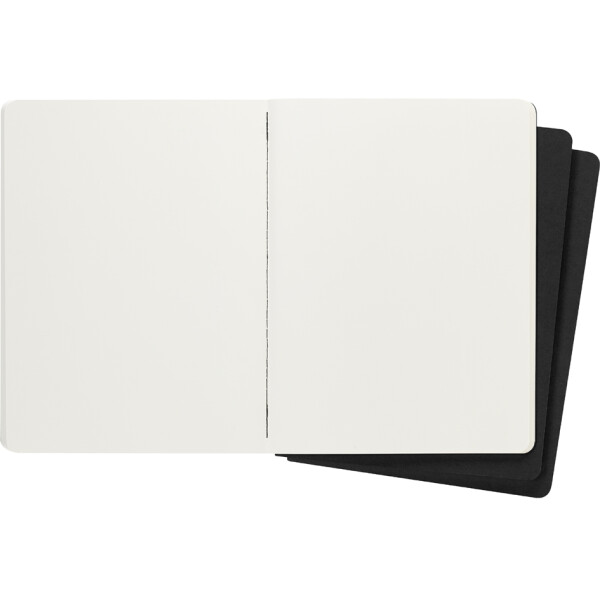 MOLESKINE Notizheft Cahier, XL, kariert, Karton, schwarz