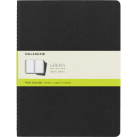 MOLESKINE Notizheft Cahier, XL, kariert, Karton, schwarz