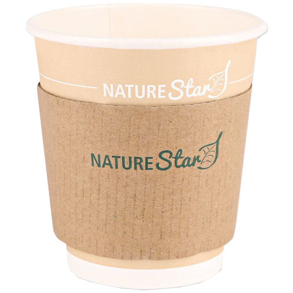 NATURE Star Bechermanschette, aus Pappe, für 300 & 400 ml