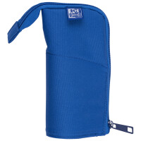 Oxford Schlamper-Etui "Stand-Up", Polyester, blau