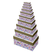 Clairefontaine Geschenkboxen-Set "Blumen",...