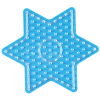 Hama Stiftplatte "Herz", transparent