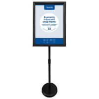 EUROPEL Infoständer ECONOMY + Plakatrahmen, DIN A4,...