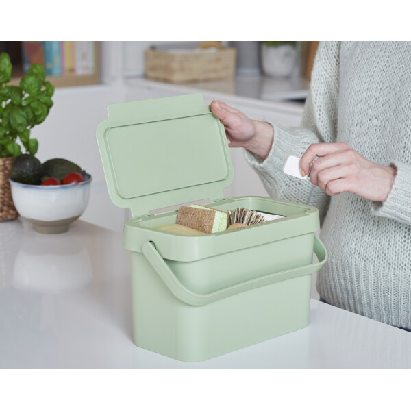 smartstore BIO-Abfallbeh&auml;lter "Collect Biowaste", 5 L, gr&uuml;n