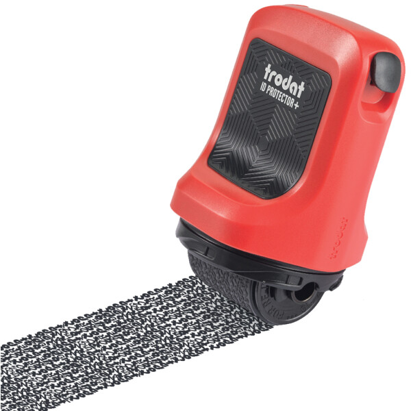 trodat Datenschutz-Rollstempel ID Protector+, rot