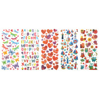 folia Glitzer-Sticker "Exotic"