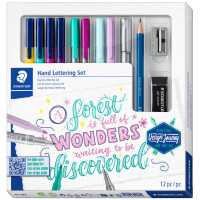 STAEDTLER Handlettering-Set, 12-teilig