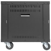 DIGITUS 19" Universal-Gestell, mit Rollen, 8HE, schwarz