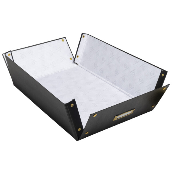 EXACOMPTA Ablagebox Neo Deco, DIN A4+, schwarz