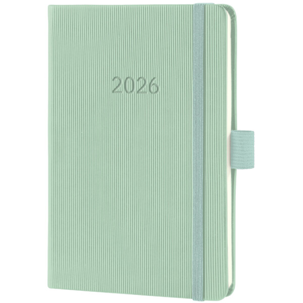 sigel Taschenkalender Conceptum 2026, ca. DIN A6, rot