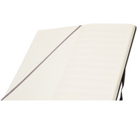 MOLESKINE Musik-Notizbuch, L A5, 100g qm, Hardcover, schwarz