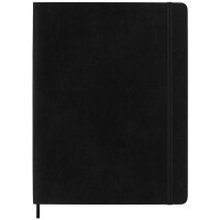 MOLESKINE Notizbuch, XL, blanko, Softcover, schwarz