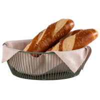 APS Brot- und Obstkorb SVART, oval, 200 x 150 mm, weiß