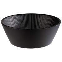 APS Schale NERO, rund, 0,45 Liter, schwarz