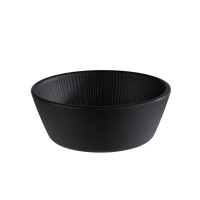 APS Schale NERO, rund, 0,45 Liter, schwarz