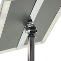 EUROPEL Infoständer ECONOMY + Plakatrahmen, DIN A4, schwarz