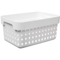 NHG Aufbewahrungskorb SEOUL BASKET S, PP, weiß