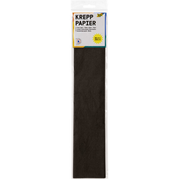 folia Krepppapier-Lagen, (B)500 mm x (L)2,5 m, feuerrot