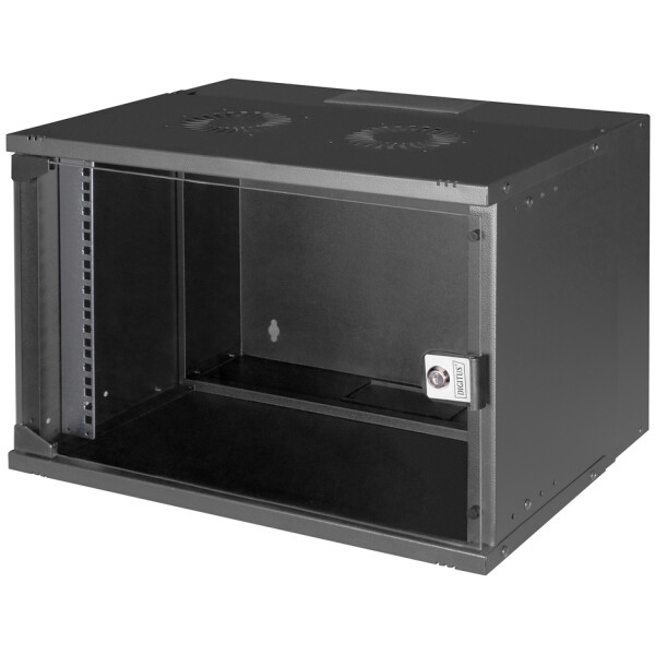 DIGITUS 19" Wandgehäuse SOHO PRO, (B)540 x (T)400 mm, 7HE