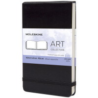 MOLESKINE Aquarellalbum, XL, 200g qm, Hardcover, schwarz