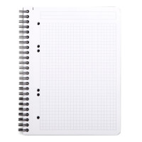RHODIA Collegeblock GREENBOOK, DIN A5+, kariert, schwarz