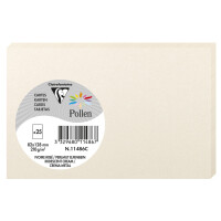 Pollen by Clairefontaine Briefkarte 82 x 128 mm, salbeigrün