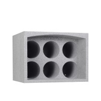 EDA Flaschenregal, für 24 Flaschen, aus Polystyren,...