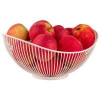 APS Brot- und Obstkorb SVART, oval, 295 x 255 mm, weiß