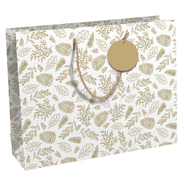 Clairefontaine Weihnachts-Geschenktüte "Forest", mittel