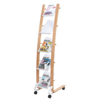 ALBA Prospektregal "DD5GMW", für 15 x DIN...