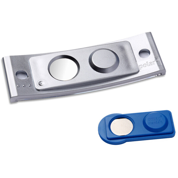 AVERY Zweckform Namensschild, 68 x 22 mm, silber, 10er Set