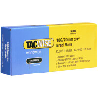 TACWISE Stiftnägel 18G 20 mm verzinkt, 5.000 Stück
