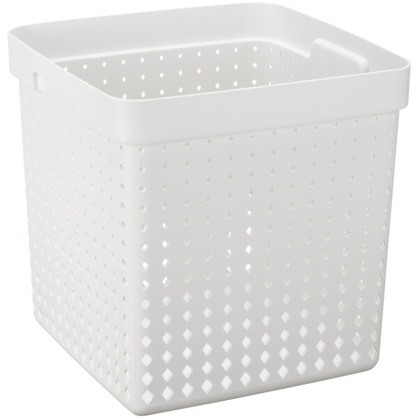 NHG Aufbewahrungskorb SEOUL BASKET XL, PP, weiß