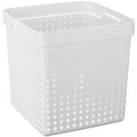 NHG Aufbewahrungskorb SEOUL BASKET XL, PP, weiß