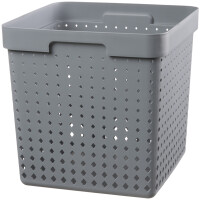 NHG Aufbewahrungskorb SEOUL BASKET XL, PP, weiß