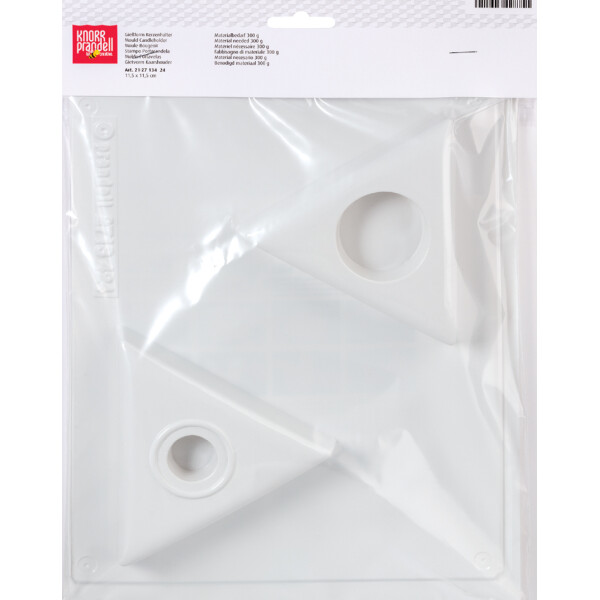 KNORR prandell Gie&szlig;form Kerzenhalter, Dreiecke