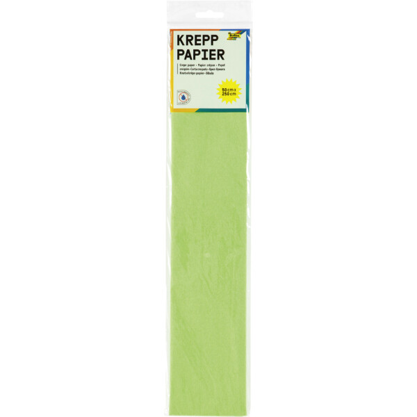 folia Krepppapier-Lagen, (B)500 mm x (L)2,5 m, schwarz