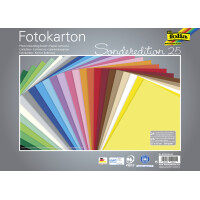 folia Fotokarton, (B)250 x (H)350 mm, 300 g qm, sortiert