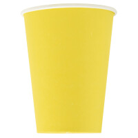 PROnappe Papp-Trinkbecher, schwarz, 0,2 l