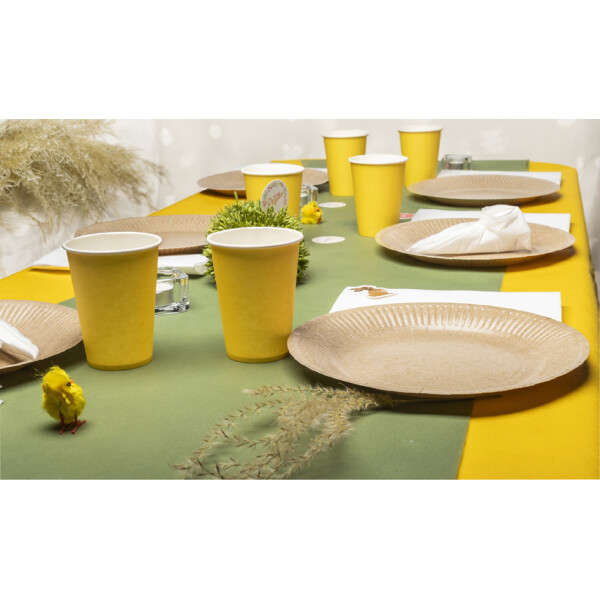 PROnappe Papp-Trinkbecher, gelb, 0,2 l