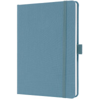 sigel Notizbuch Jolie Feel, Textil, DIN A5, liniert, rosa