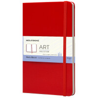 MOLESKINE Skizzenbuch, L A5, 165g qm, Hardcover, blau